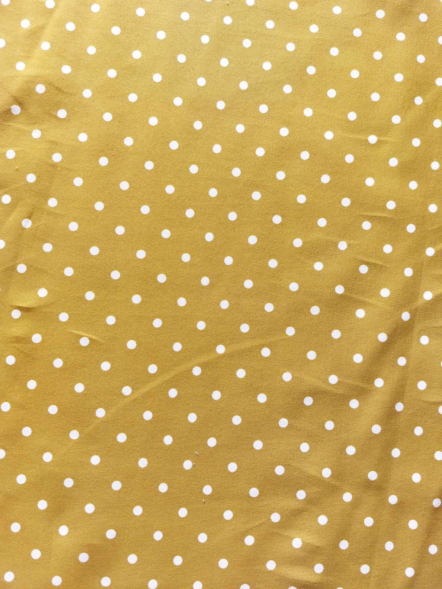 Mustard polka dot CL