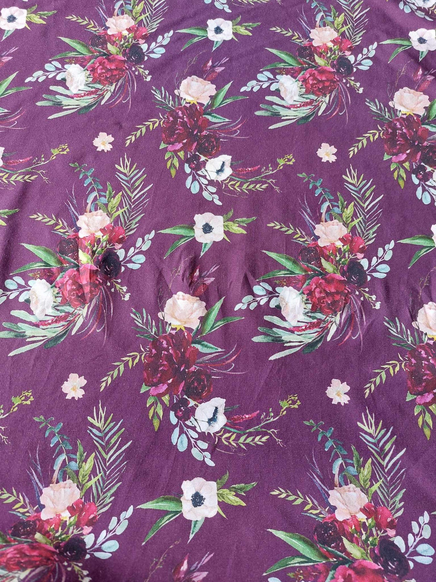 Flowers on purple CL