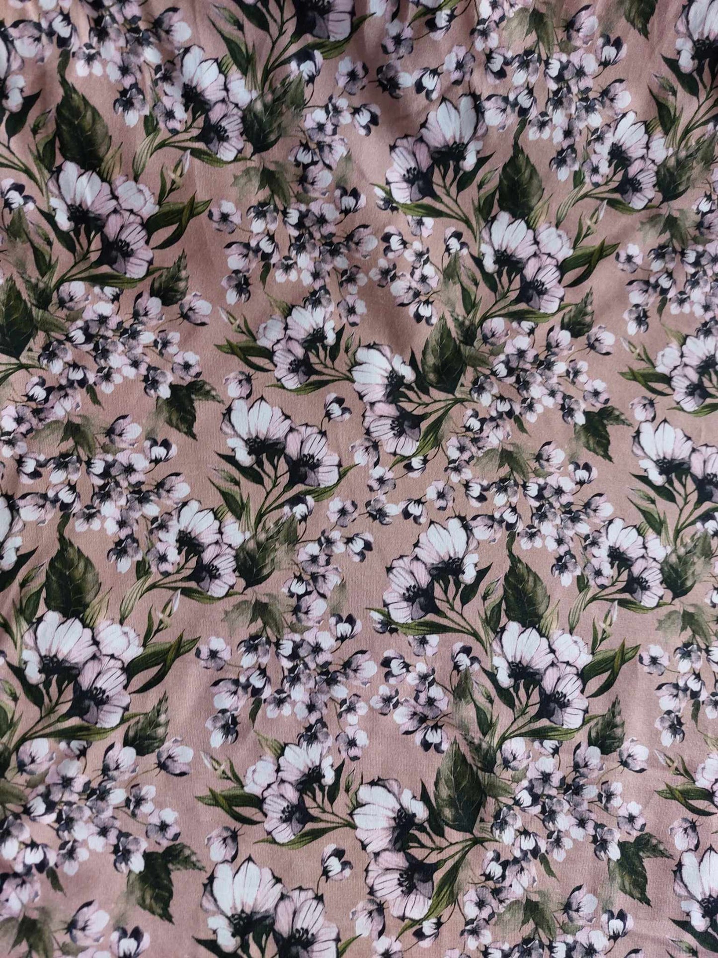 Flowers on beige CL