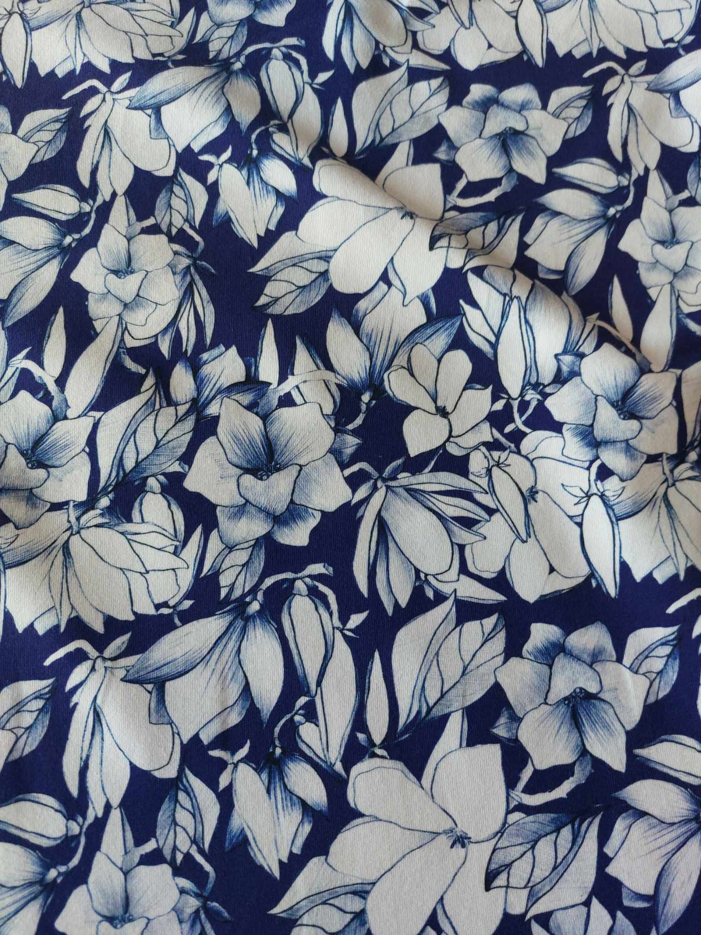 Flowers on blue 2 CL