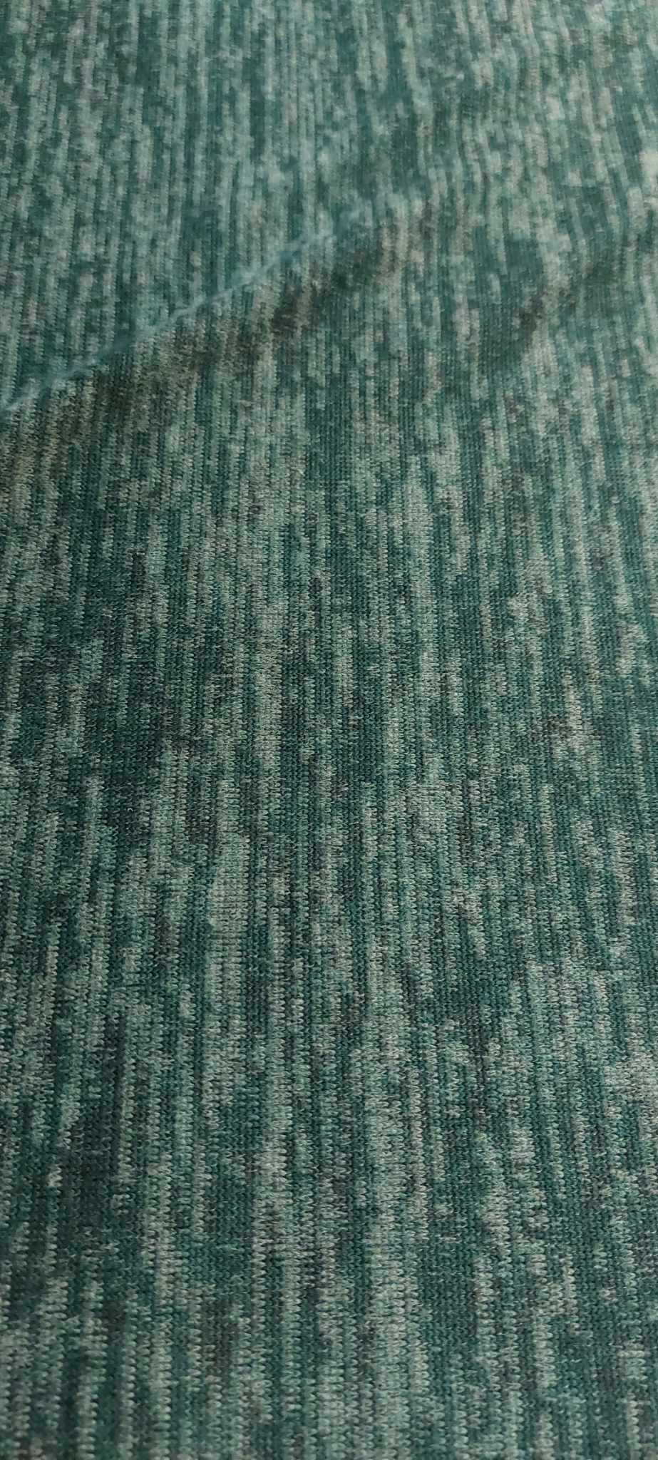 Poly\rayonne\spandex vert chiné