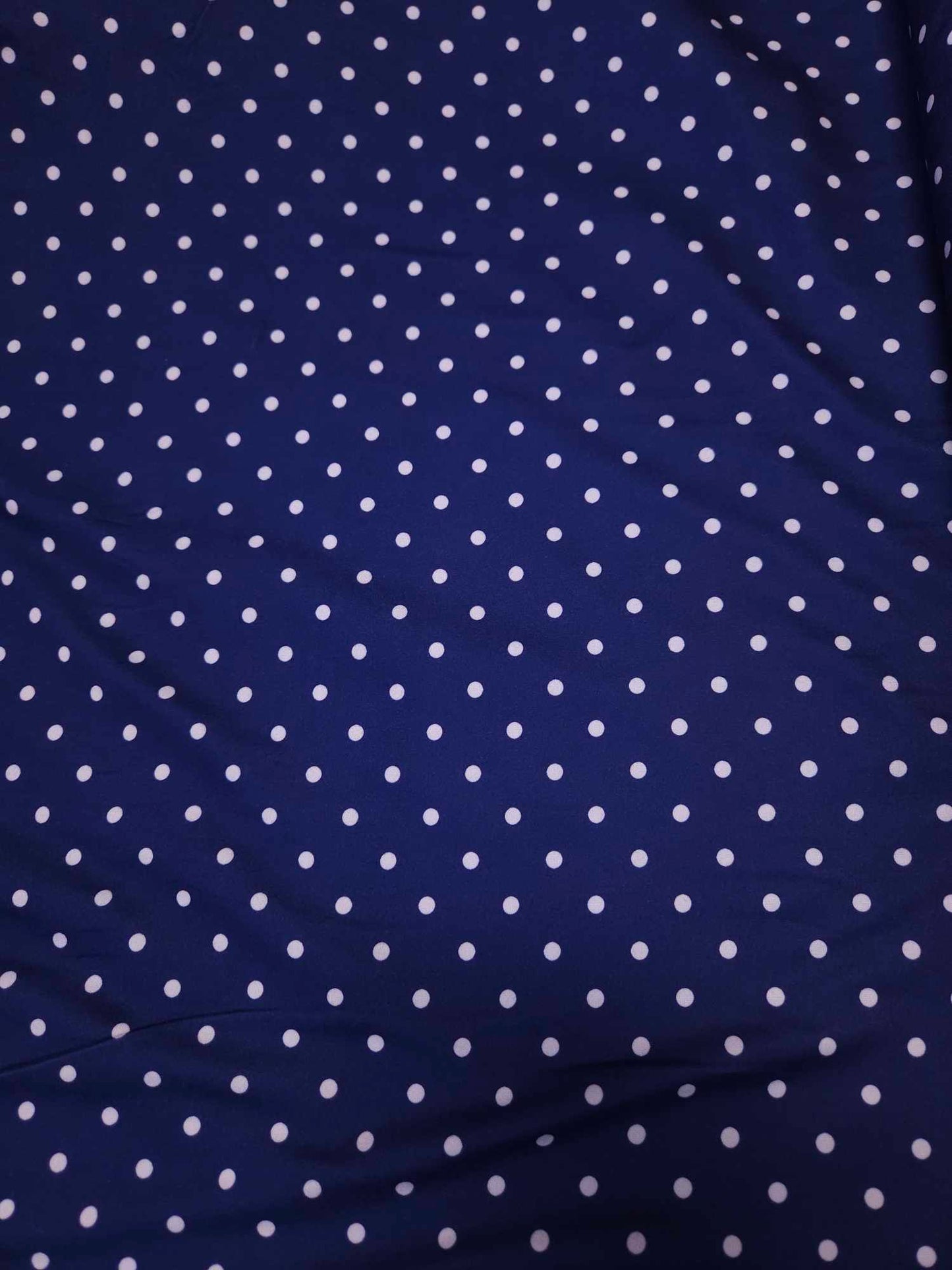 Navy blue polka dot DBP