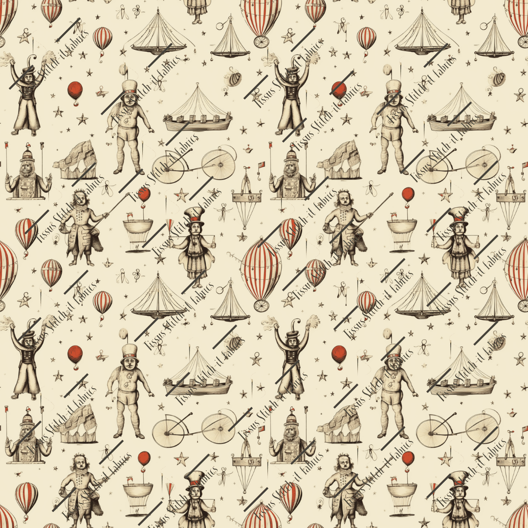 Preorder October 2024-vintage circus 45