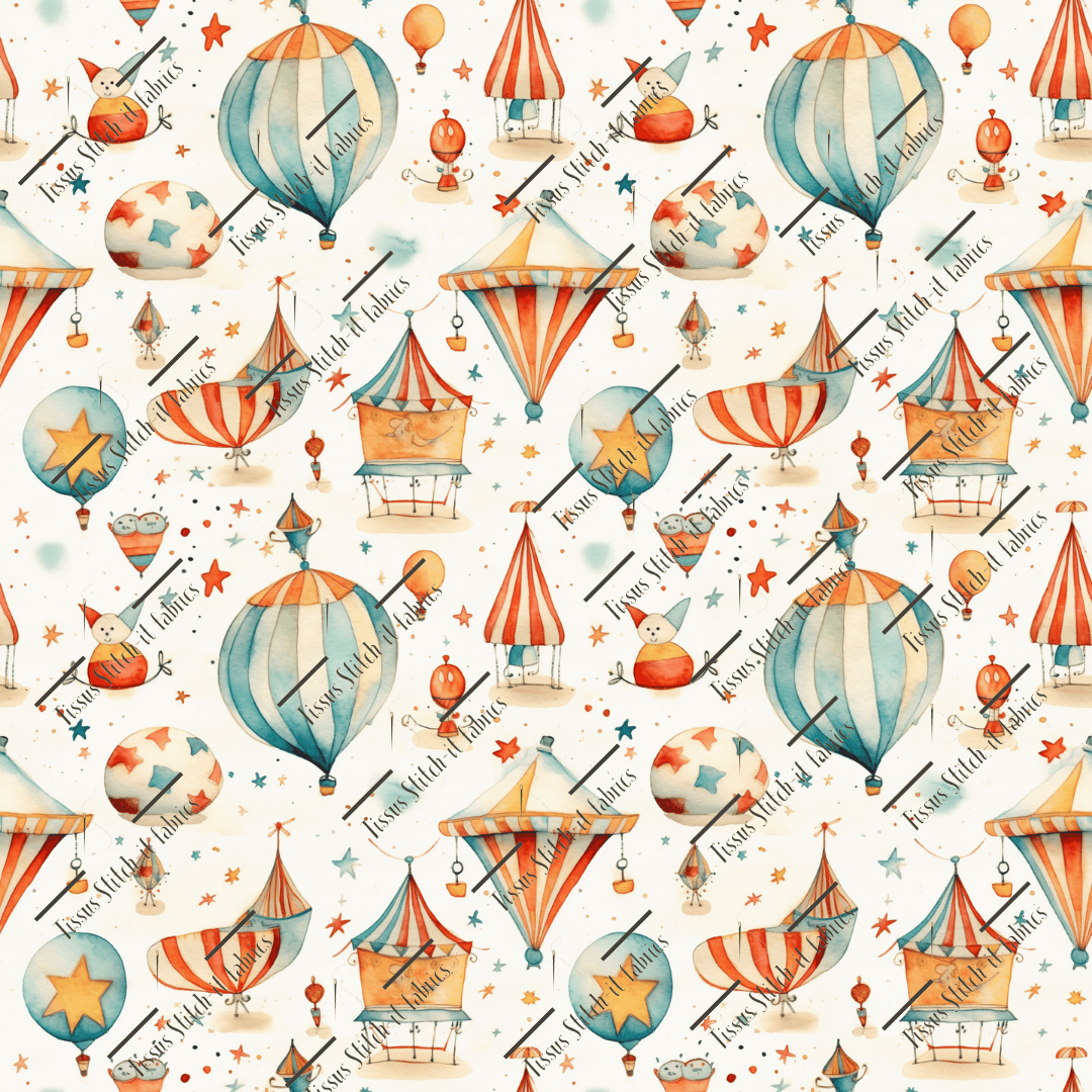 Preorder October 2024-watercolour circus 2